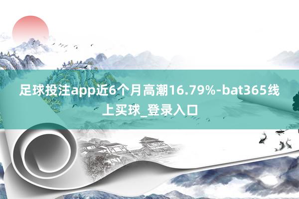 足球投注app近6个月高潮16.79%-bat365线上买球_登录入口